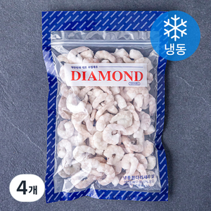 DIAMOND 생새우살 (냉동), 4개, 500g(71~90)