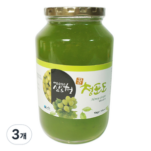 심's청 꿀 청포도차, 1kg, 1개입, 3개