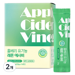 홀베리 유기농 레몬 애사비 14p, 280g, 2개