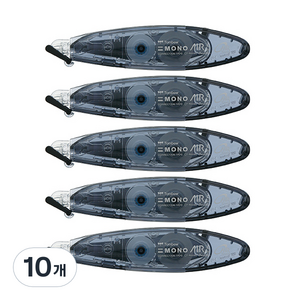 톰보 모노에어5 펜타입 수정테이프 5mm x 6m, CT-PAX5C11(블랙), 10개