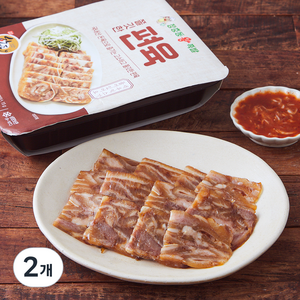 장충동왕족발 쫄깃한편육, 215g, 2개