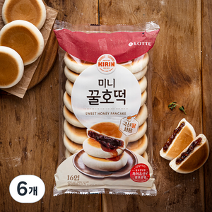 기린 미니 꿀호떡, 400g, 6개