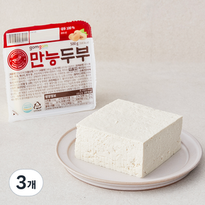 곰곰 만능두부, 500g, 3개