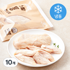 다즐샵 스팀 통 닭가슴살 갈릭맛 (냉동), 100g, 10개