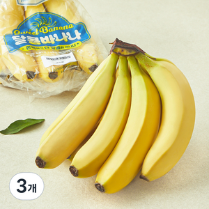 신세계푸드 에콰도르산 달콤바나나, 1kg 내외, 3개