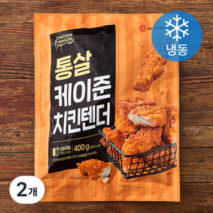 마니커에프앤지 통살 케이준 치킨텐더 (냉동), 400g, 2개