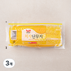 일가집 치자 단무지, 350g, 3개