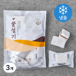 창억떡 꿀설기 (냉동), 50g, 10개입, 3개
