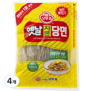 오뚜기옛날 자른당면, 500g, 4개