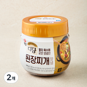 다담 된장찌개양념, 840g, 2개