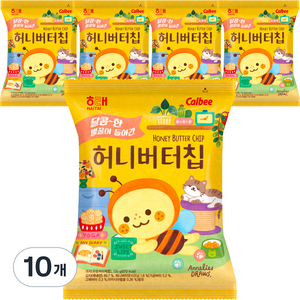 해태 허니버터칩, 120g, 10개