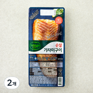 비비고 순살 가자미구이 (냉장), 2개, 60g