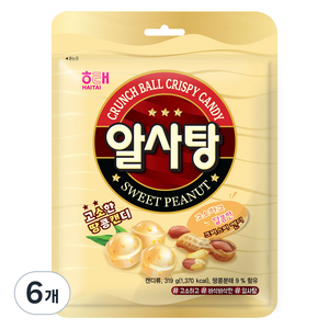 해태제과 알사탕, 319g, 6개