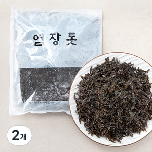 염장 톳, 1kg, 2개