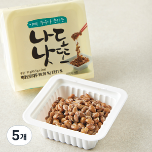 맑은물에 나도 낫또 2개입, 91g, 5개