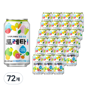 토레타 이온음료, 340ml, 72개