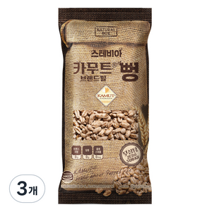 내추럴박스 카무트 뻥 무설탕, 3개, 150g