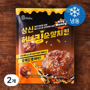 상신 허니킹 순살치킨 (냉동), 350g, 2개