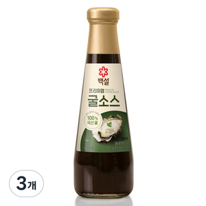 백설 프리미엄 굴 소스, 350g, 3개