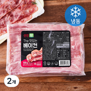 선진팜 The 맛있는 베이컨 (냉동), 500g, 2개