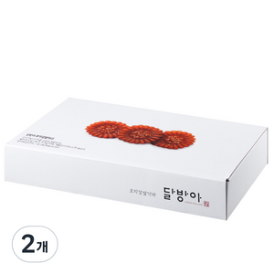 달방아 호박 찹쌀 약과 20p, 800g, 2개