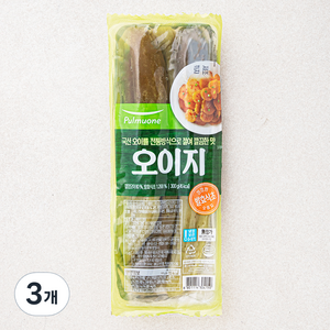 풀무원 오이지, 300g, 3개