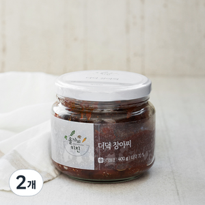 올가 더덕 장아찌, 400g, 2개