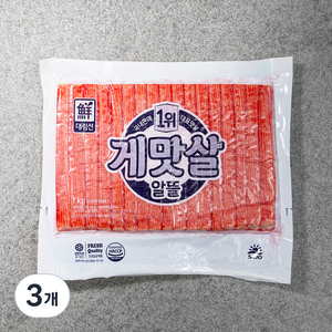 대림선 알뜰게맛살, 1000g, 3개