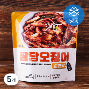 팔당오징어 순한맛 (냉동), 400g, 5개