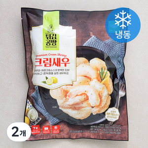 사옹원 튀김공방 크림새우 (냉동), 400g, 2개