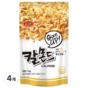 머거본 칼몬드 믹스넛, 150g, 4개