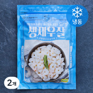 살맛나요 흰다리 생새우살 대 38미~54미 (냉동), 2개, 600g