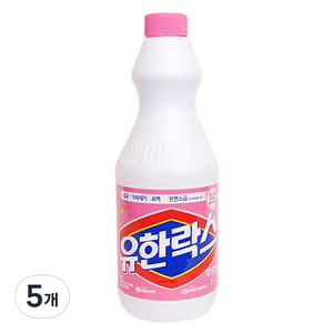 유한락스 후로랄, 1L, 5개