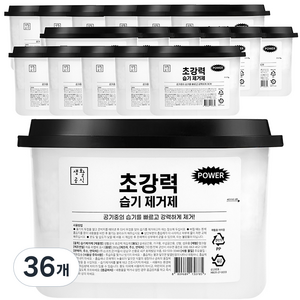 생활공식 습기제거제 본품, 280g, 36개