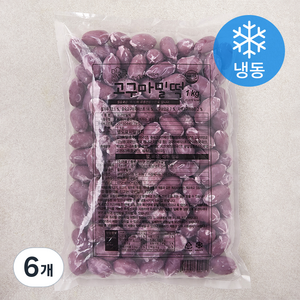 밀&쿡 고구마밀떡 (냉동), 1kg, 6개