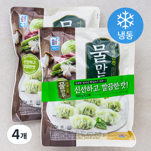 대림선 야채듬뿍 물만두 (냉동), 300g, 4개