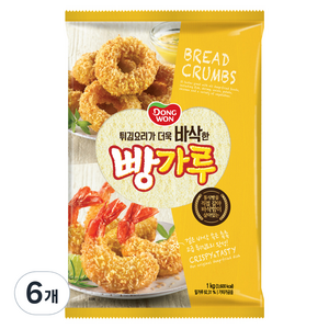 동원 빵가루, 6개, 1kg