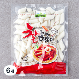 칠갑농산 찰꼬마 떡볶이, 1kg, 6개