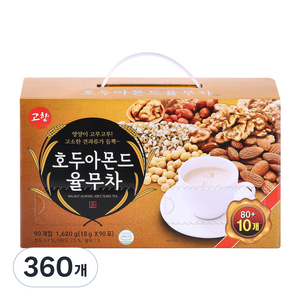 고향 호두 아몬드 율무차, 18g, 90개입, 4개