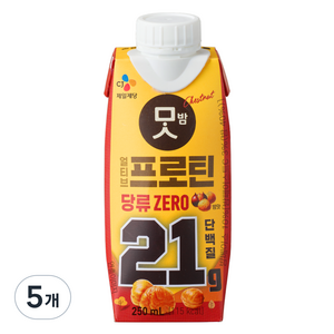 얼티브 프로틴 밤맛, 250ml, 5개