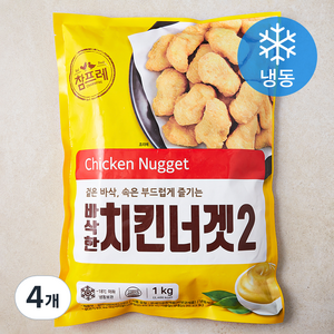 참프레 참바삭한 치킨너겟 2 (냉동), 1kg, 4개