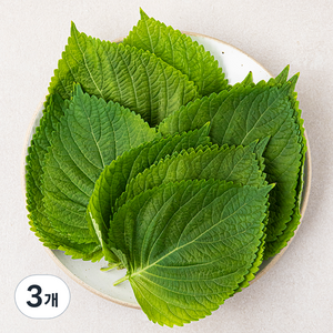 국내산 깻잎, 60g, 3팩