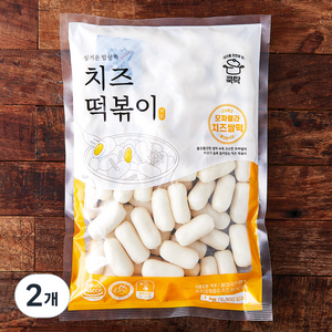 쿡탁 싱거운밥상 치즈떡볶이, 1kg, 2개