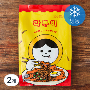 남도분식 라볶이 밀키트 (냉동), 606g, 2개