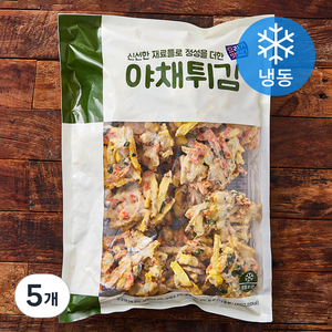 요리가맛있다 야채튀김 (냉동), 1kg, 5개