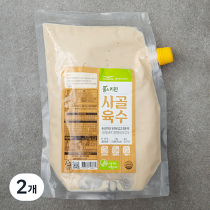 풀무원 풀스키친 사골육수, 1kg, 2개