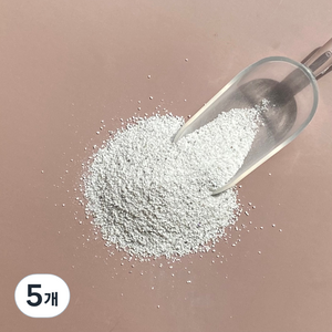 프리미엄 고급규사 하얀모래 20kg, 5개