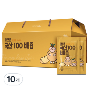 더존건강 더조은 국산100 배즙, 100ml, 300개