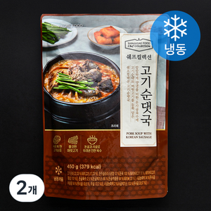 신세계푸드 쉐프컬렉션 고기 순댓국 (냉동), 450g, 2개