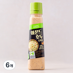 풀무원 아몬드 호두드레싱, 225g, 6개